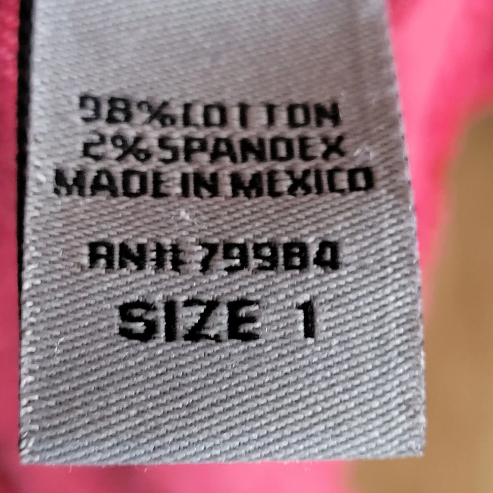 Red Denim Jean Jacket - Picture 7 of 8